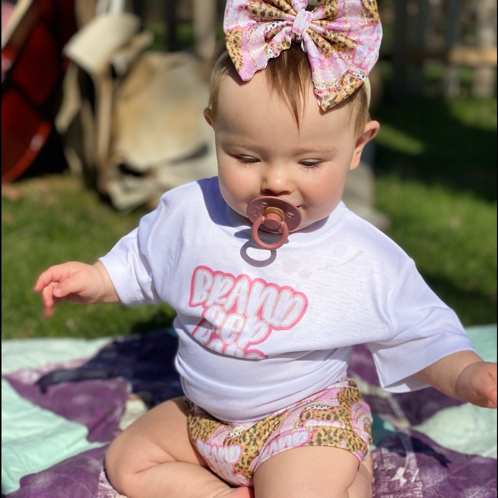 Holographic Brand Rep Babe 3 Piece Set